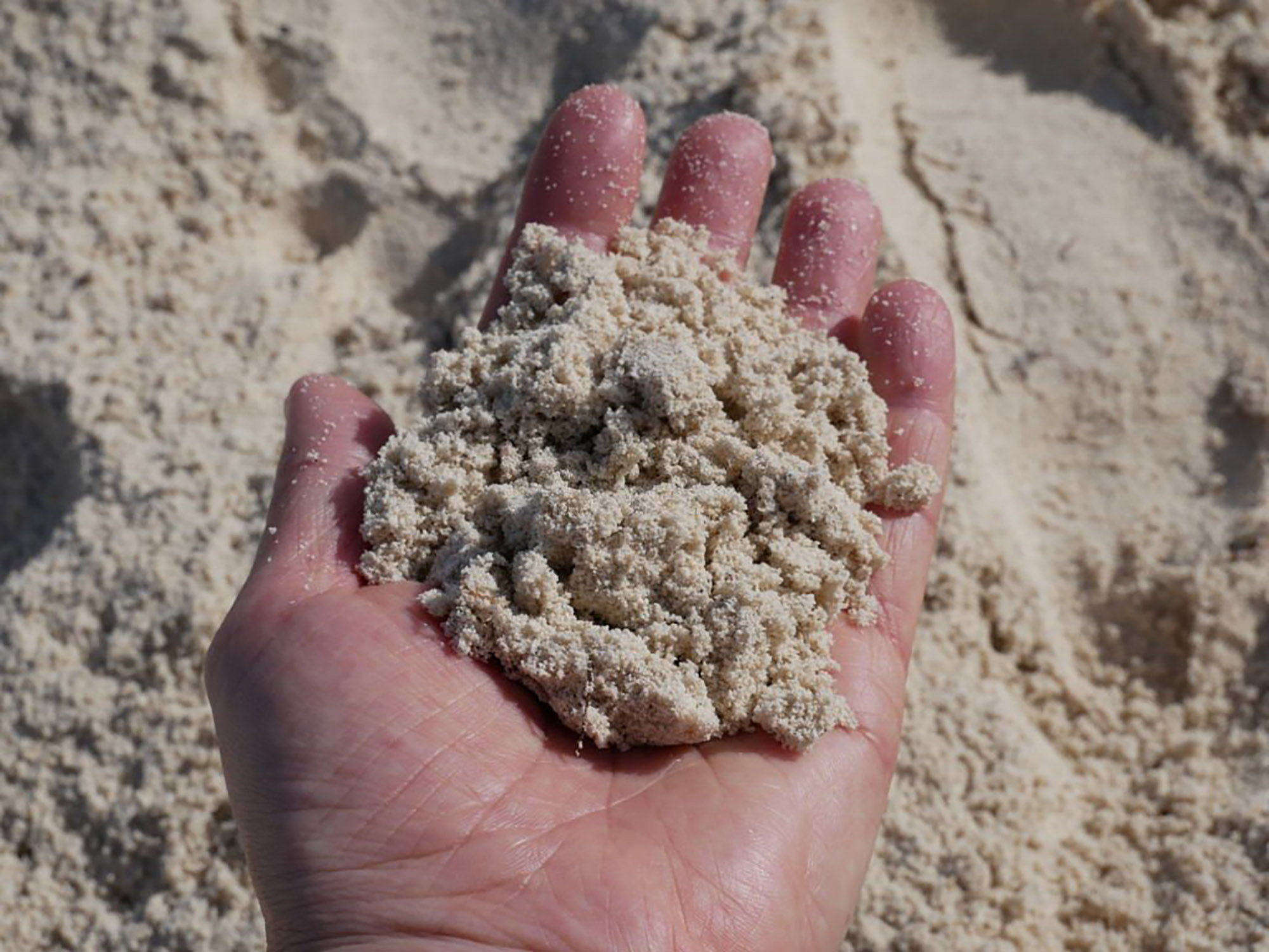 мелкий песок