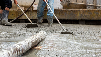 укладка бетона